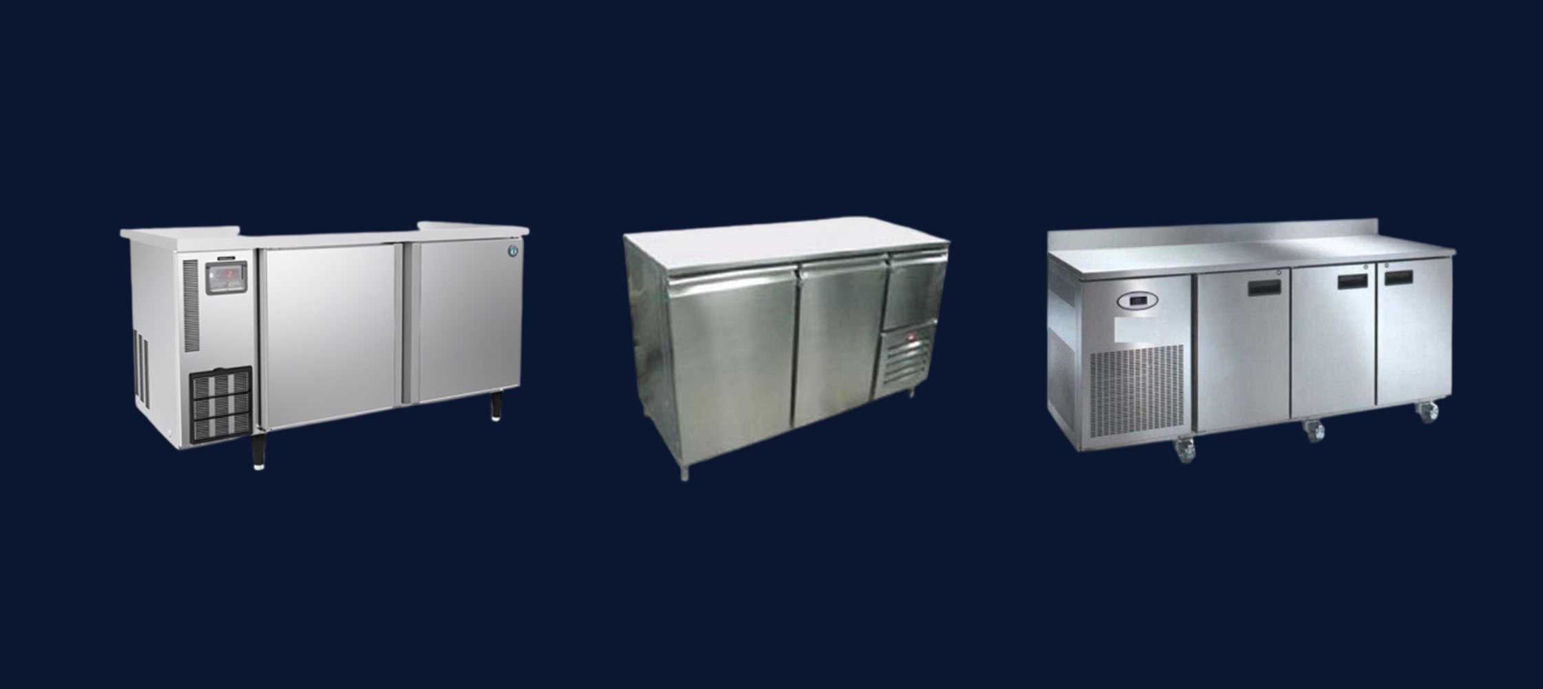Horizontal Deep Fridge Under Counter Fridge Table Top Fridge