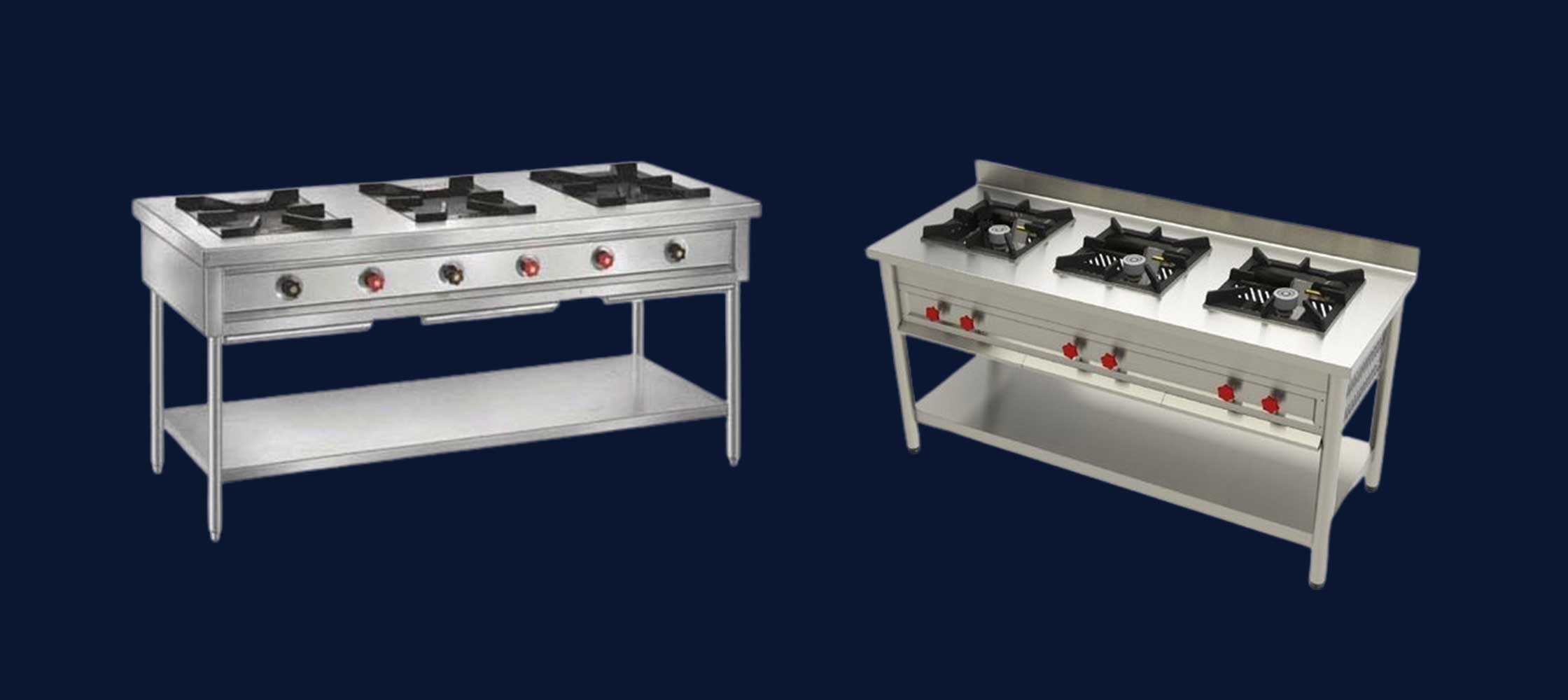 Three Burner
